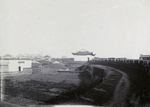 City wall and field, Kiukiang