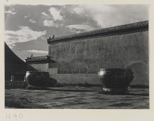 Bronze water vats in the Forbidden City