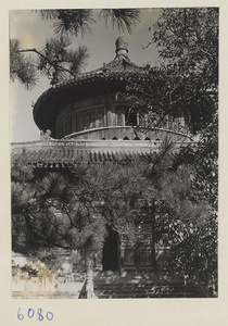 Facade of the bell tower at Da zhong si