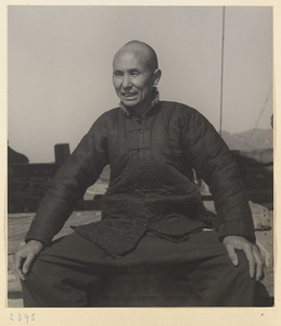 Master of a junk on which Hedda Morrison traveled on the Shandong coast
