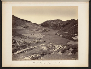 View near Peling [i.e. Peiling] temple; tea and rice lands