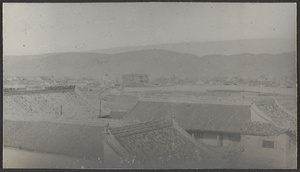 Kuyuan, Kansu.  Looking N. East from S.A.M. compound.