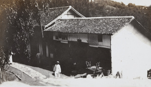 A roadside inn and butcher's shop