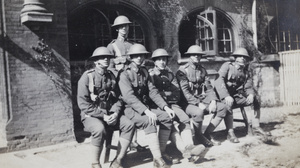 Durham Light Infantry soldiers, Shanghai