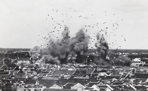 Japanese shelling, Shanghai, 1937
