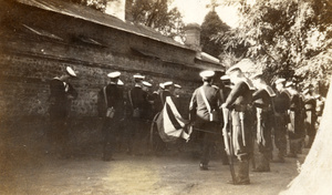 The funeral of R.P.O. Lloyd