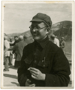 Bo Gu (秦邦憲 / Qin Bangxian / Ch'in Pang-hsien), when head of New China News Agency, Yan'an (延安)