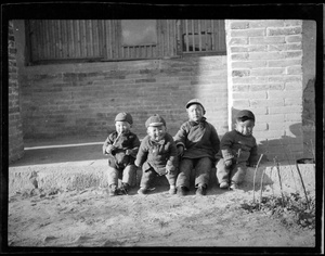 Four children who travelled on the trek to Ya'nan, including Erica Susan Lindsay, 1944