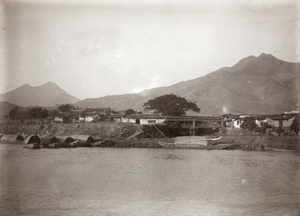 Yongchun, viewed from across the river (Dong Xi)
