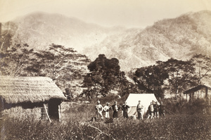 General Charles Le Gendre's camp, middle western range, Taiwan