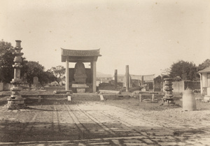 Ruins of the great temple, Zhangpu