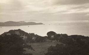 Lamma Island and Telegraph Bay (鋼綫灣) viewed from Pok Fu Lam, Hong Kong Island