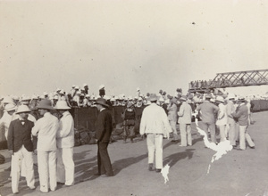 Departure from Tientsin of Admiral Seymour's column for Peking, 3rd June 1900