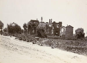 Ruins of Mr. J. M. Dickinson's house, Racecourse Road, Tianjin