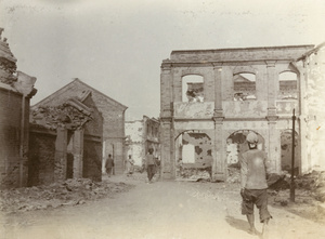 Ruined buildings
