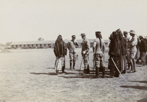 General Ma and staff, Shandong