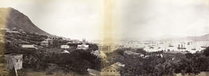 Panorama of Hong Kong and Victoria Harbour from Scandal Point