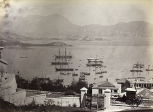 View of the harbour from Albany, Hong Kong