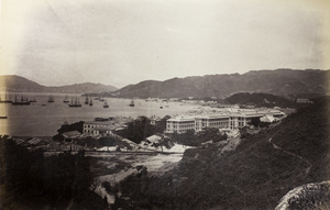Victoria Barracks, viewed from Scandal Point, Hong Kong