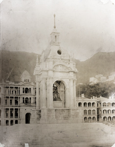 Unveiling of Statue of Queen Victoria, Statue Square, Hong Kong