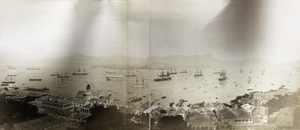 Panorama view of Victoria Harbour (1/3), Hong Kong