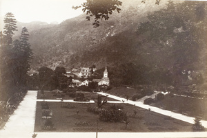 The Public Gardens, viewed from the West, Hong Kong