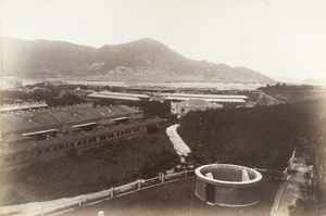View from the Hong Kong Observatory (香港天文台) towards Tsim Sha Tsui (尖沙咀), Kowloon (九龍), Hong Kong