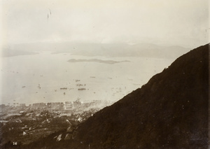 View of Victoria Harbour from the Peak, Hong Kong