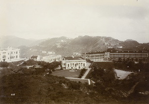 Haystack and Mount Austin Barracks, Victoria Peak, Hong Kong
