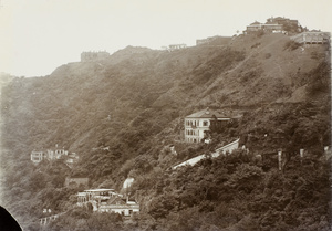 Buildings on the Peak, Hong Kong