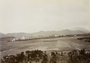The Clubhouse at Deep Water Bay Golf Course from afar, Hong Kong