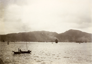 Boats in the harbour, Hong Kong