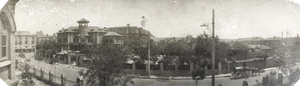 Panoramic view of the British Consul General's new house, Tianjin (天津)