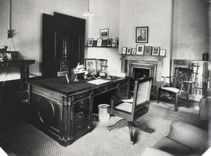 An office at the British Consul’s house, Kunming (昆明)