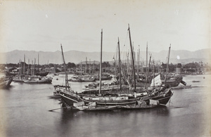 Ships in harbour, Foochow