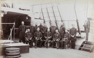 Officers of the U.S.S. 'Monocacy'