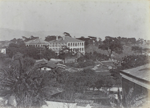 A general view including the home of the Commissioner of Customs, Fuzhou
