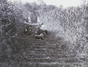 Stairs on the hill, Hangchow