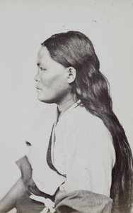 A portrait of a Pepohoan woman, Baksa, Taiwan