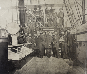 Officers and crew of HMS Thistle