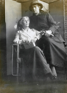 Emily Wallace with her daughter Claude Wallace, Shanghai