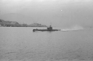 HMS Proteus, A Royal Navy submarine, Hong Kong