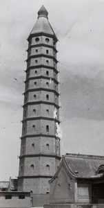 Ten-story pagoda near Lanchow