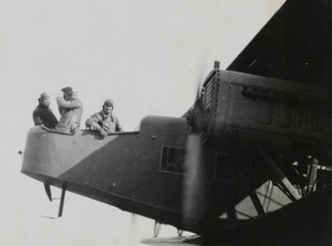 Handley Page biplane