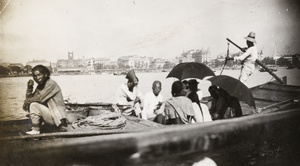 Ferry-boat on the Huangpu River, Shanghai, c.1910