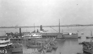 Steamship 'Shashi II' at Hankou (Wuhan)