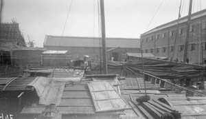 Canton dockside and sampans