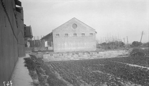 Warehouses and field, Canton