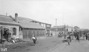 Street with a shop, Antung