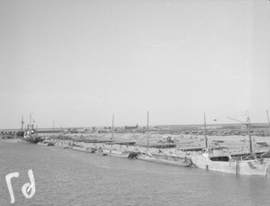 Barges at Tongku port